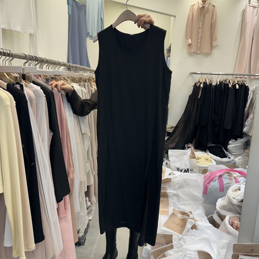 THE LOW韓國直郵㊣女裝新品25春夏休閑職業人氣熱賣連衣裙THE LOW連衣裙圖色2