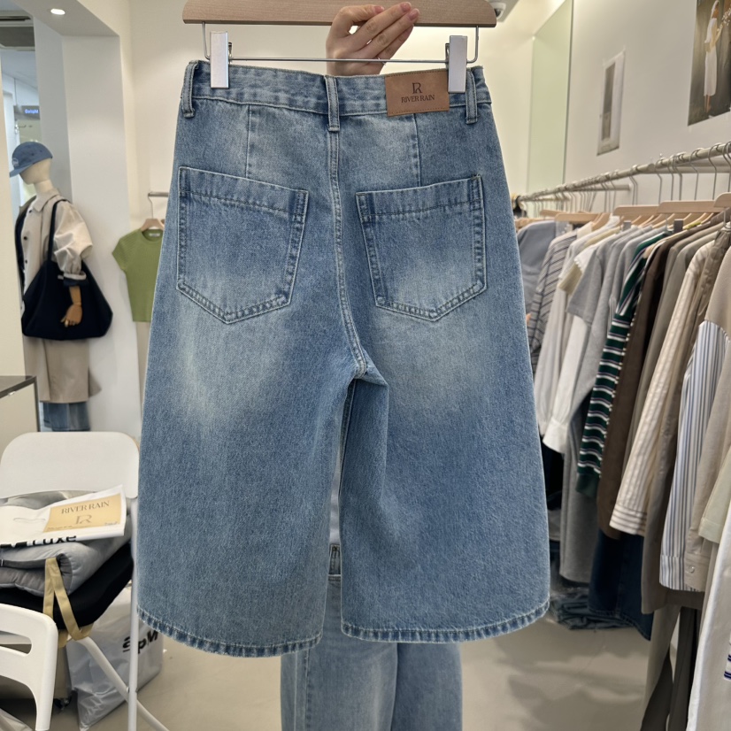 RIVER RAIN直郵韓國代購㊣女裝新款職業人氣推薦休閑短褲復古RIVER RAIN短褲