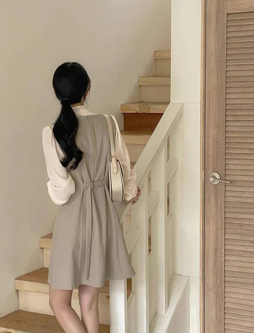 ANDBYL韓國直郵㊣女裝新品休閑25春夏時尚熱賣連衣裙不含內搭ANDBYL連衣裙