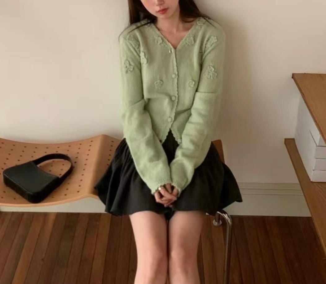 ANDBYL直郵韓國代購㊣女裝新款推薦熱賣時尚休閑職業針織衫ANDBYL針織衫圖色2