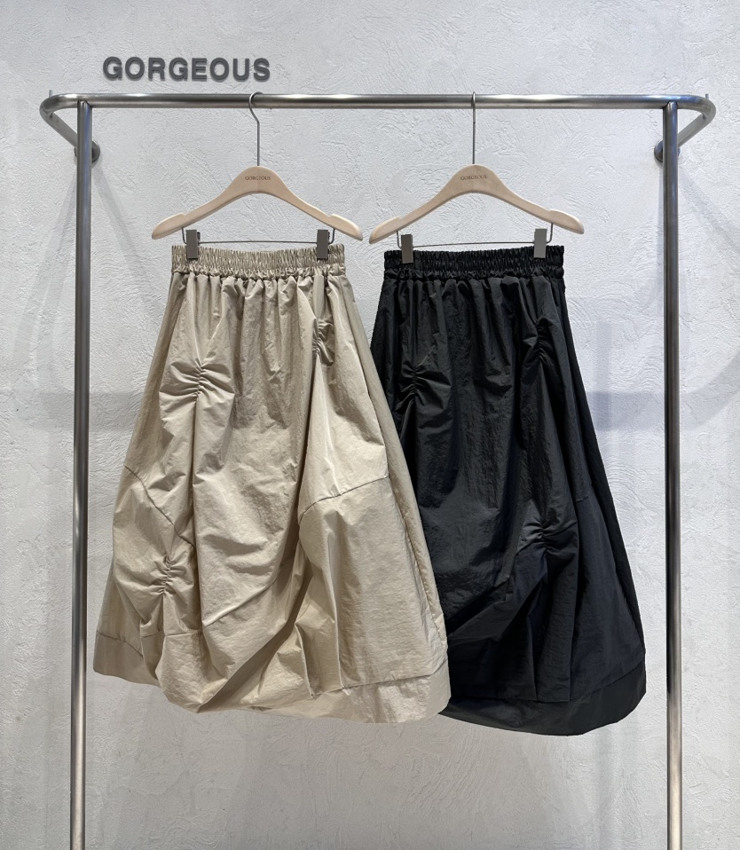 GORGEOUS直郵韓國代購㊣女裝新品休閑推薦25春夏半身裙中短裙GORGEOUS半身裙/中短裙