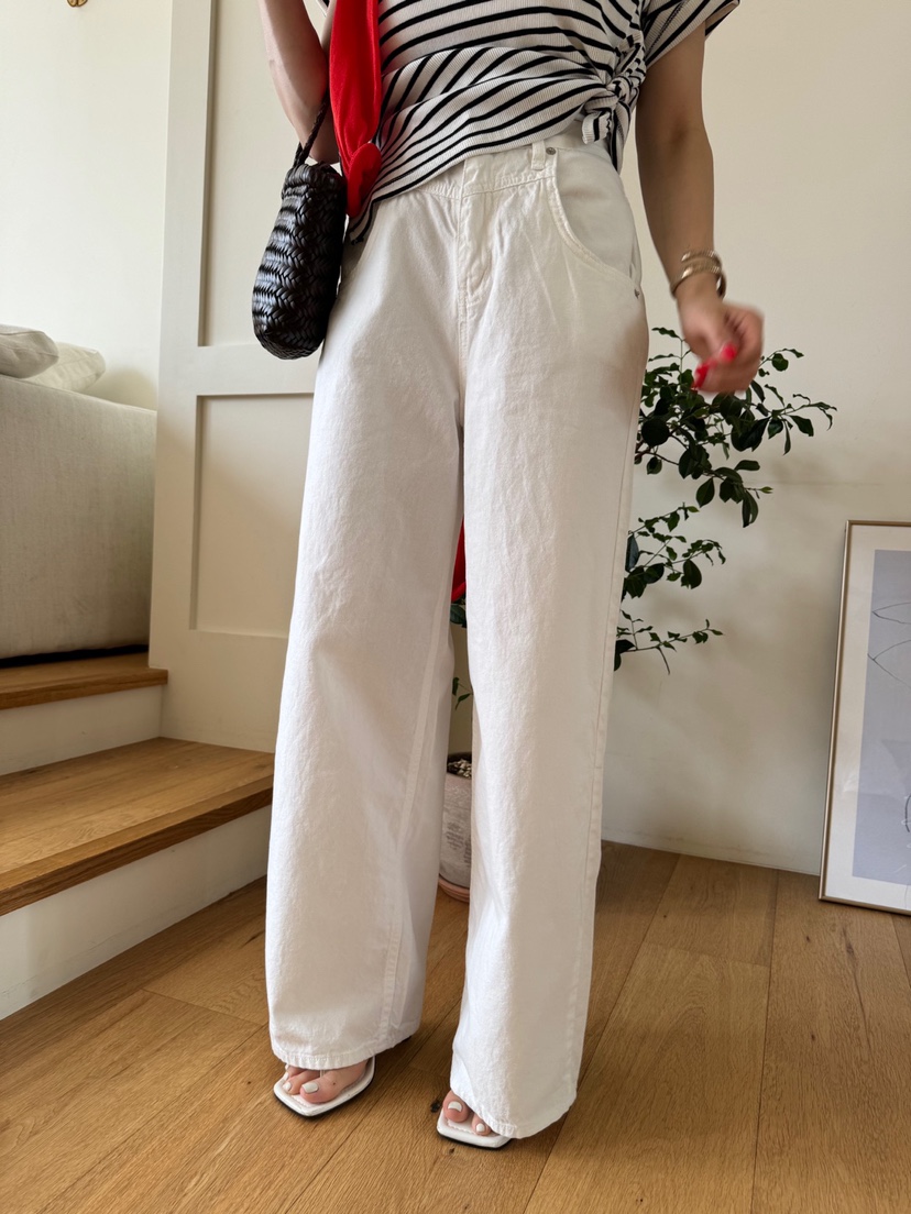 RIAH直郵韓國代購㊣女裝新款熱賣25春夏推薦牛仔褲打折寬松RIAH牛仔褲
