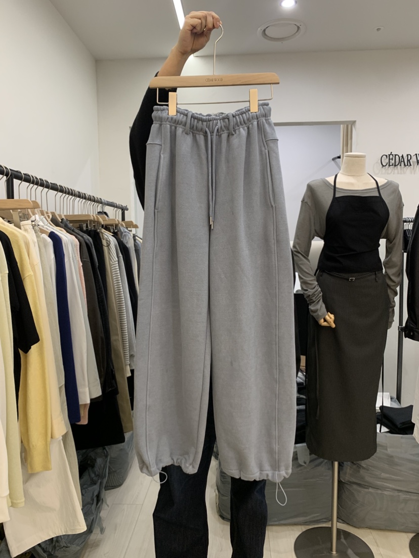 CEDARWOOD直郵韓國代購㊣女裝新品職業人氣熱賣25春夏休閑褲加絨CEDARWOOD休閑褲圖色3