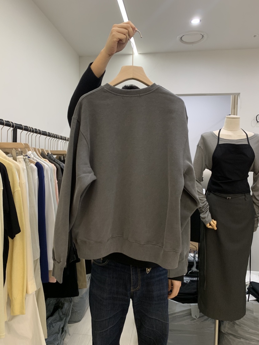 CEDARWOOD韓國直郵㊣東大門實拍女裝新品職業人氣休閑衛衣加絨CEDARWOOD衛衣