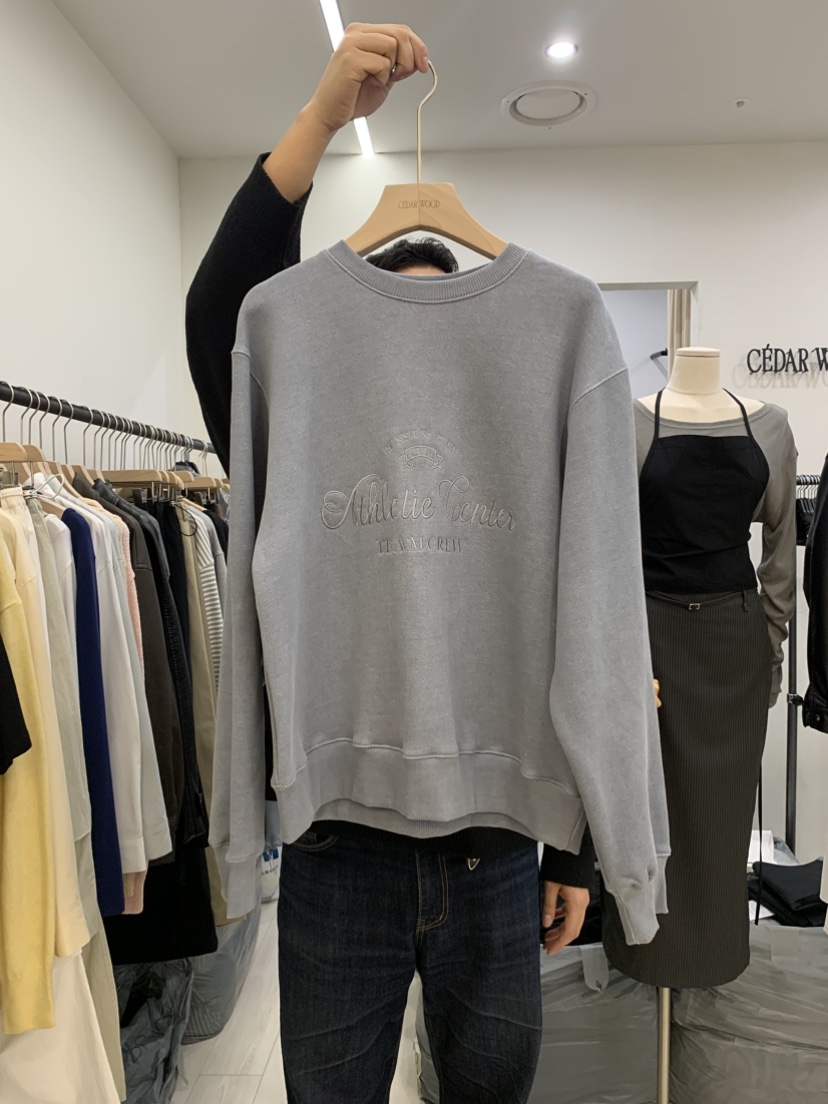 CEDARWOOD韓國直郵㊣東大門實拍女裝新品職業人氣休閑衛衣加絨CEDARWOOD衛衣圖色2