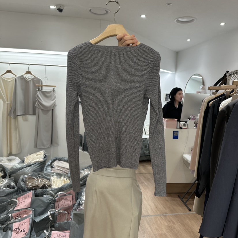LEWIN韓國㊣直郵東大門代購女裝新品時尚休閑熱賣推薦針織衫LEWIN針織衫