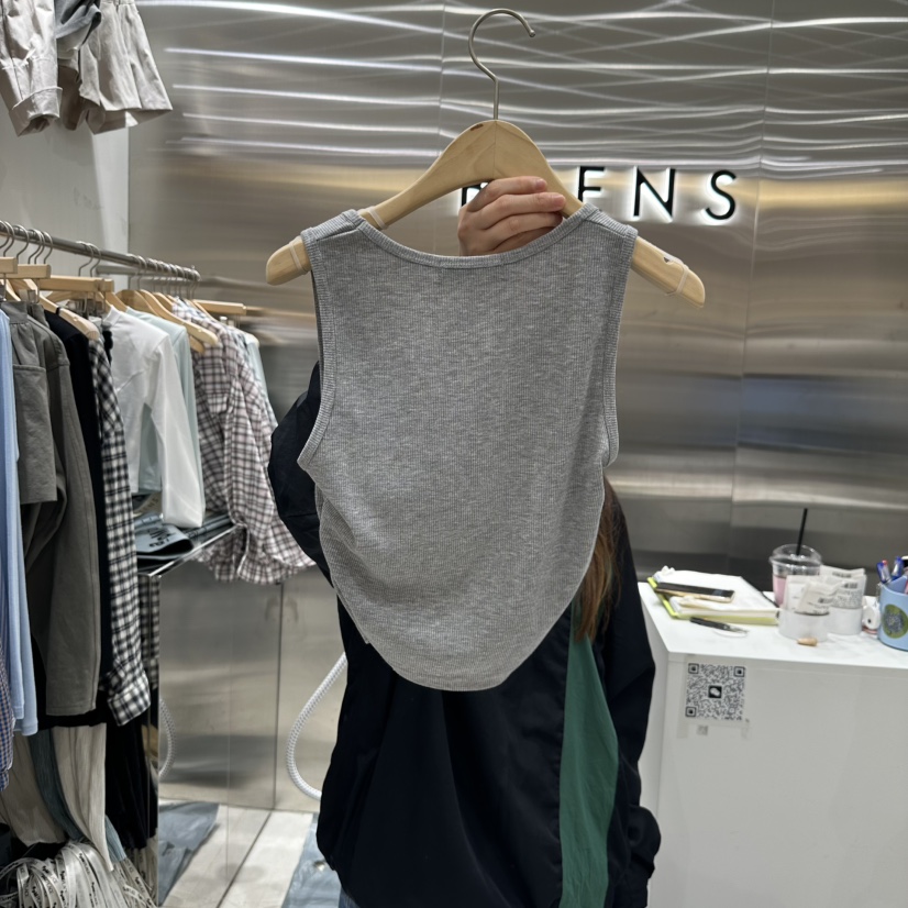 BEENS韓國代購女士新款人氣25春夏職業休閑熱賣時尚吊帶背心BEENS吊帶/背心
