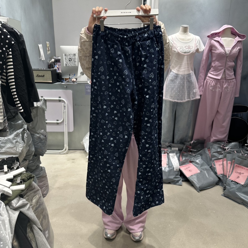 RIBBON東大門代購女士新款休閑真品熱賣人氣推薦時尚休閑褲RIBBON休閑褲