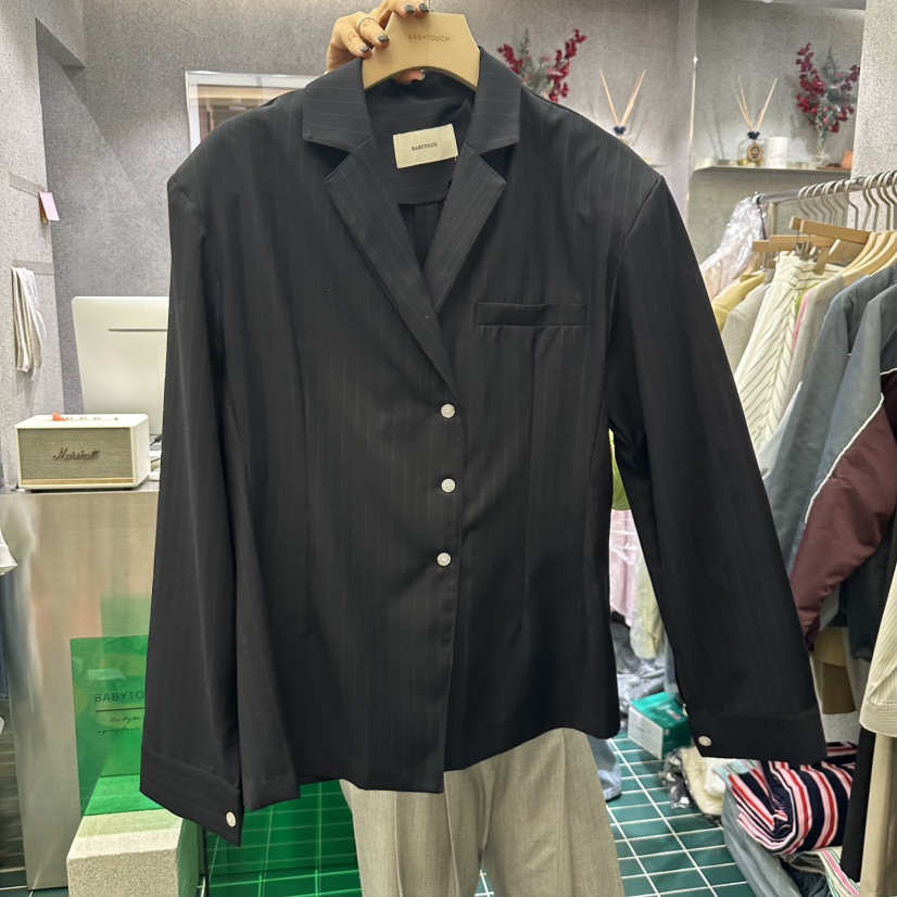 BABYTOUCH東大門直郵女士新品真品人氣25春夏休閑時尚職業夾克BABYTOUCH夾克圖色2