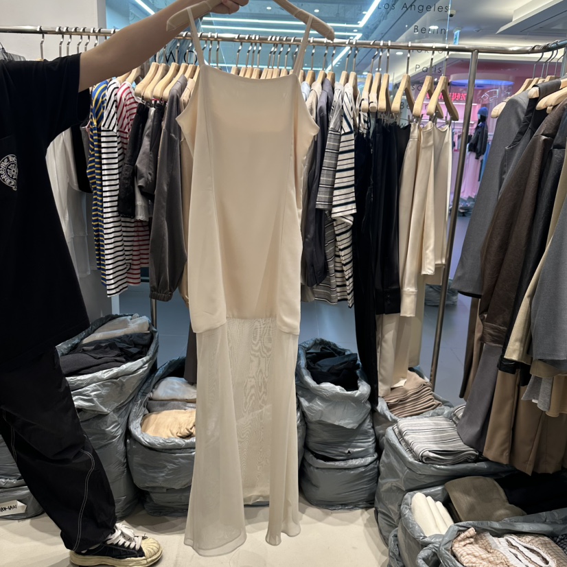 HONG.U東大門實拍女裝新款休閑25春夏真品職業推薦時尚連衣裙HONG.U連衣裙