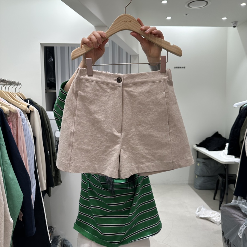 URBANE-P韓國直郵女裝新款人氣真品推薦職業休閑熱賣25春夏短褲URBANE-P短褲圖色2