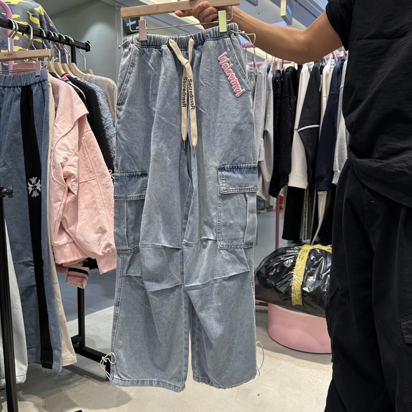 ANNA韓國代購女裝新品熱賣人氣25春夏真品時尚推薦職業牛仔褲ANNA牛仔褲