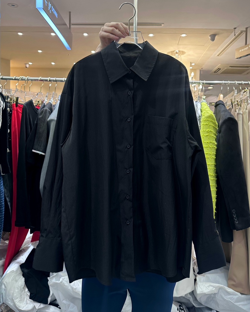 WORK SHOP韓國㊣直郵東大門代購女裝新款時尚25春夏襯衫蕾絲衫Work_shop襯衫/蕾絲衫圖色3