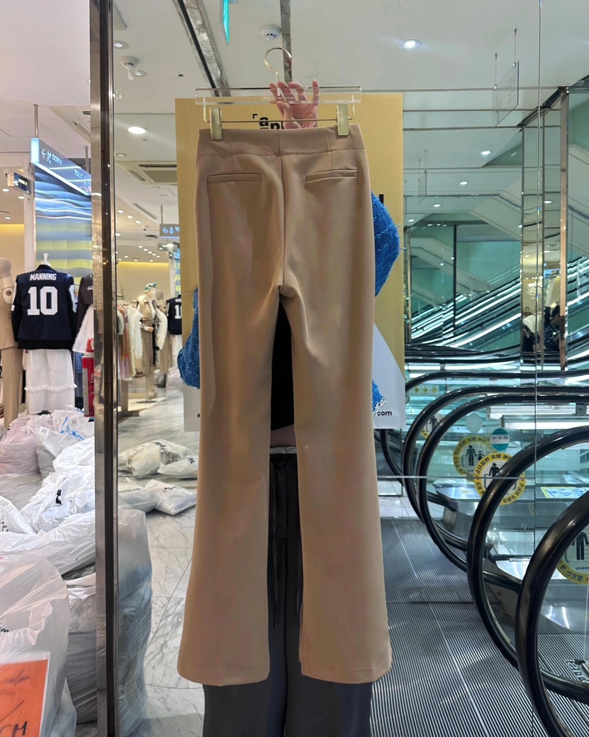 WORK SHOP韓國直郵㊣東大門實拍女裝新品職業休閑熱賣休閑褲Work_shop休閑褲