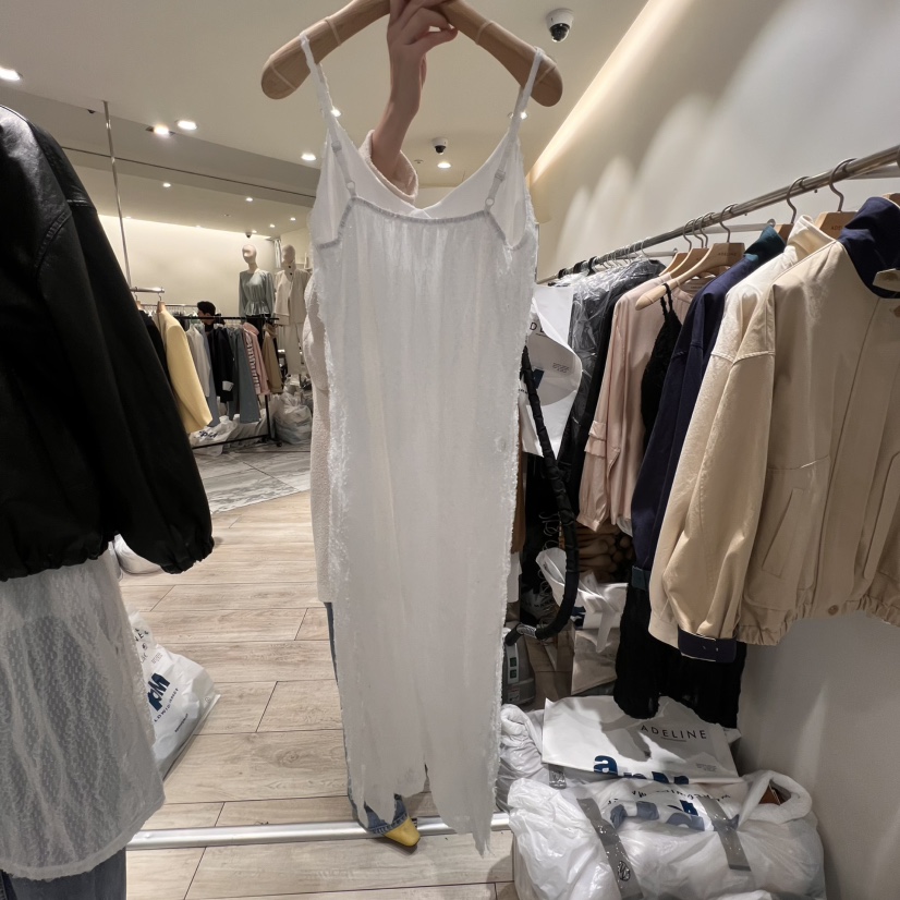 ADELINE韓國代購女裝新品人氣時尚職業推薦真品25春夏連衣裙ADELINE連衣裙