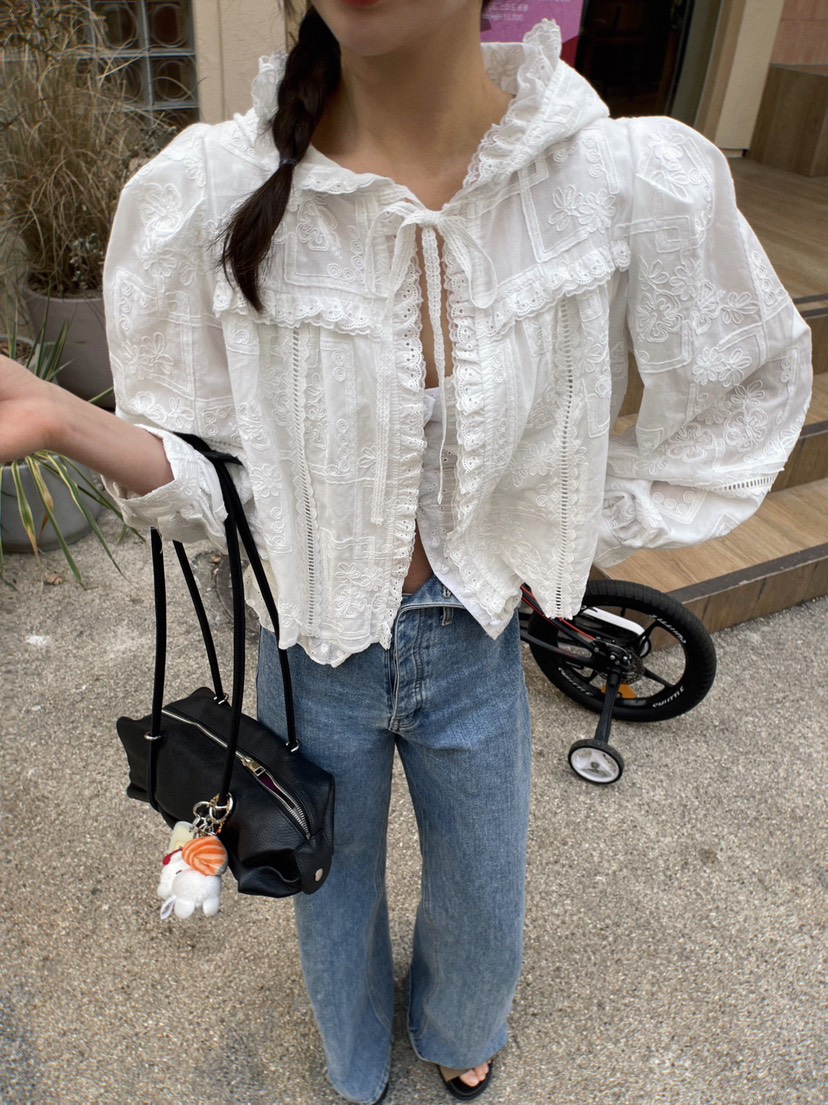 81 MARKET-L東大門代購女裝新品真品推薦熱賣人氣襯衫蕾絲衫81 MARKET-L襯衫/蕾絲衫