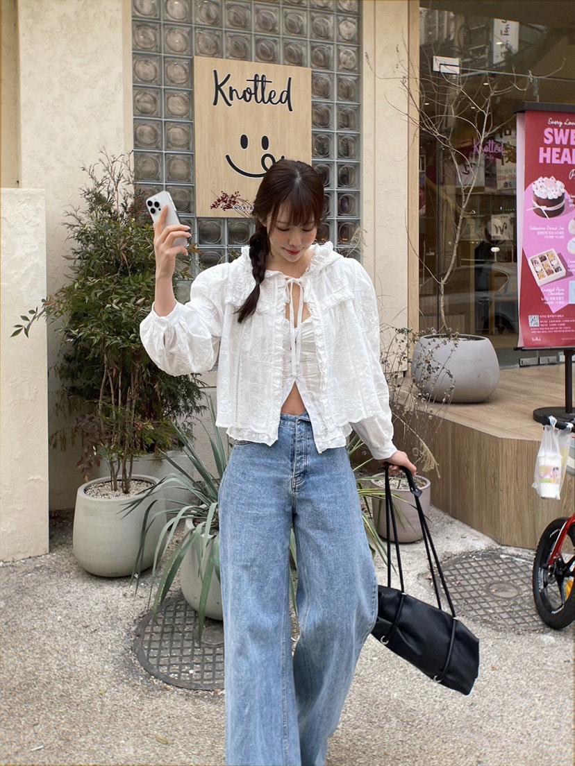 81 MARKET-L東大門代購女裝新品真品推薦熱賣人氣襯衫蕾絲衫81 MARKET-L襯衫/蕾絲衫