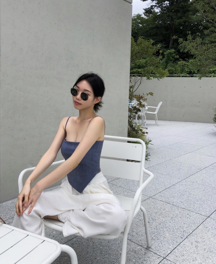 RIAH東大門直郵女士新品25春夏時尚真品人氣推薦職業吊帶背心RIAH吊帶/背心