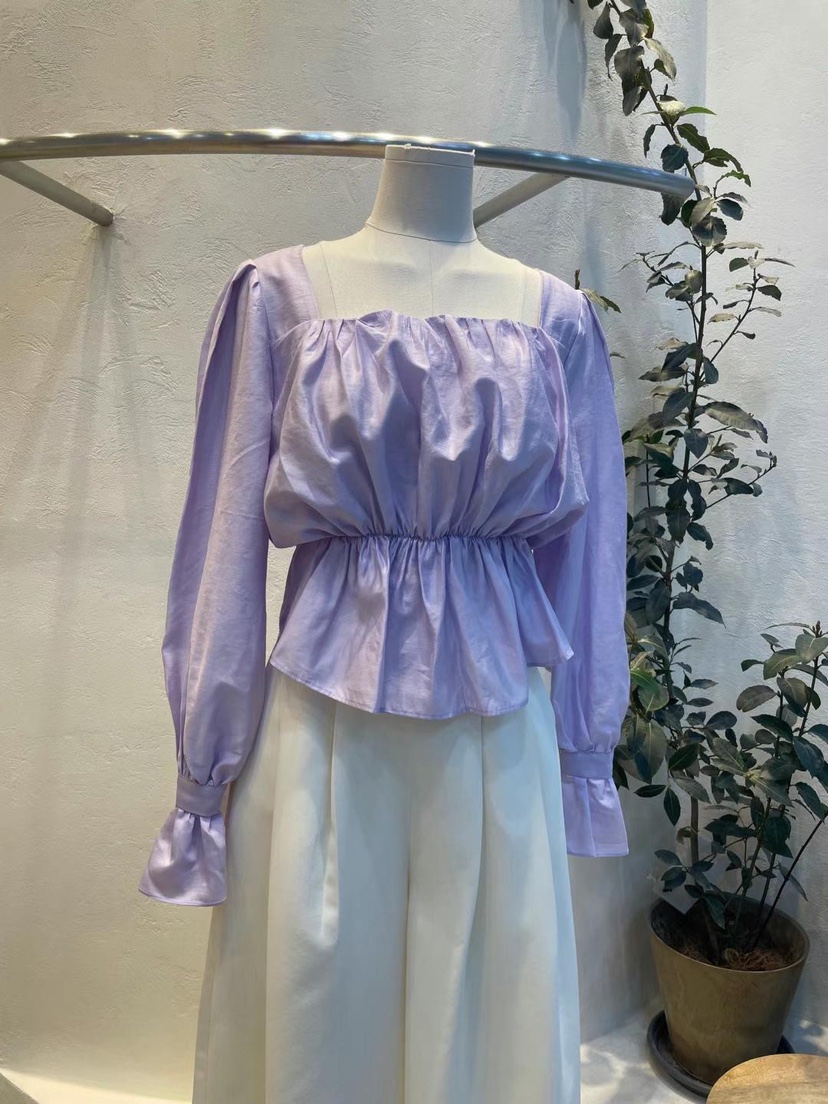 RIAH東大門實拍女士新品25春夏休閑推薦真品襯衫蕾絲衫打折RIAH襯衫/蕾絲衫圖色2