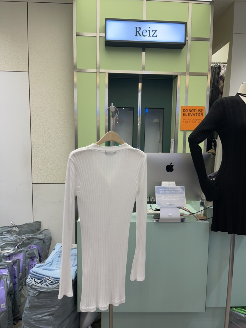 REIZ韓國直郵女士新款推薦真品熱賣人氣時尚25春夏休閑連衣裙REIZ連衣裙