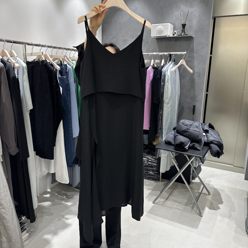 OPEN韓國代購女裝新品真品推薦25春夏時尚熱賣職業人氣連衣裙OPEN連衣裙