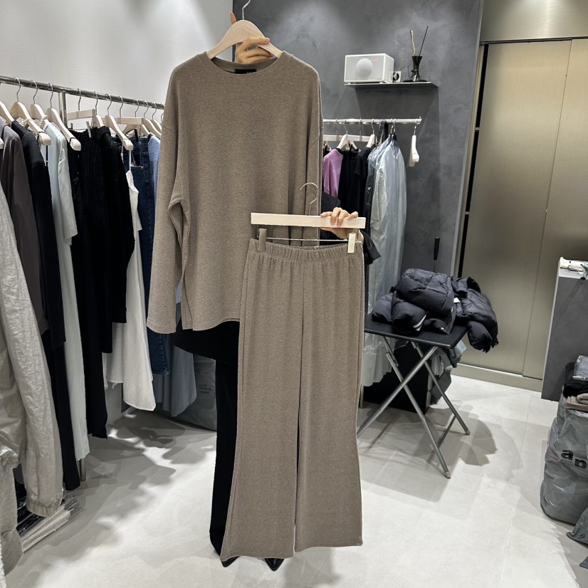 OPEN東大門實拍女士新品25春夏人氣休閑熱賣推薦真品套裝套裝OPEN套裝