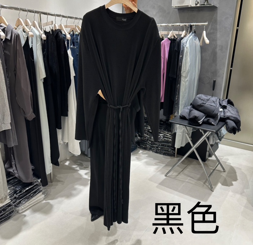 OPEN東大門實拍女士新款時尚休閑職業25春夏真品推薦連衣裙OPEN連衣裙