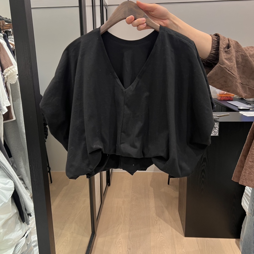 LOVE PULL東大門代購女裝新款推薦真品職業25春夏休閑T恤雙面LOVE PULLT恤圖色2