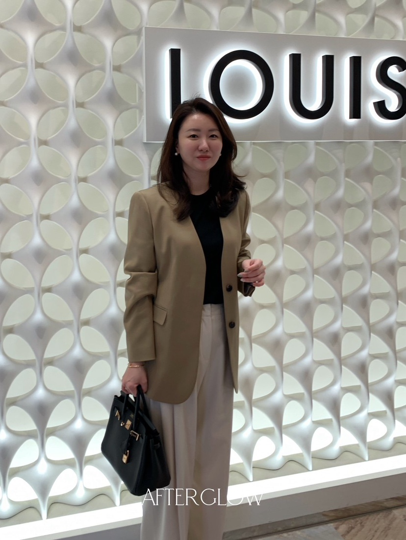 AFTERGLOW直郵韓國代購㊣女裝新款職業熱賣人氣推薦25春夏夾克AFTERGLOW夾克圖色2