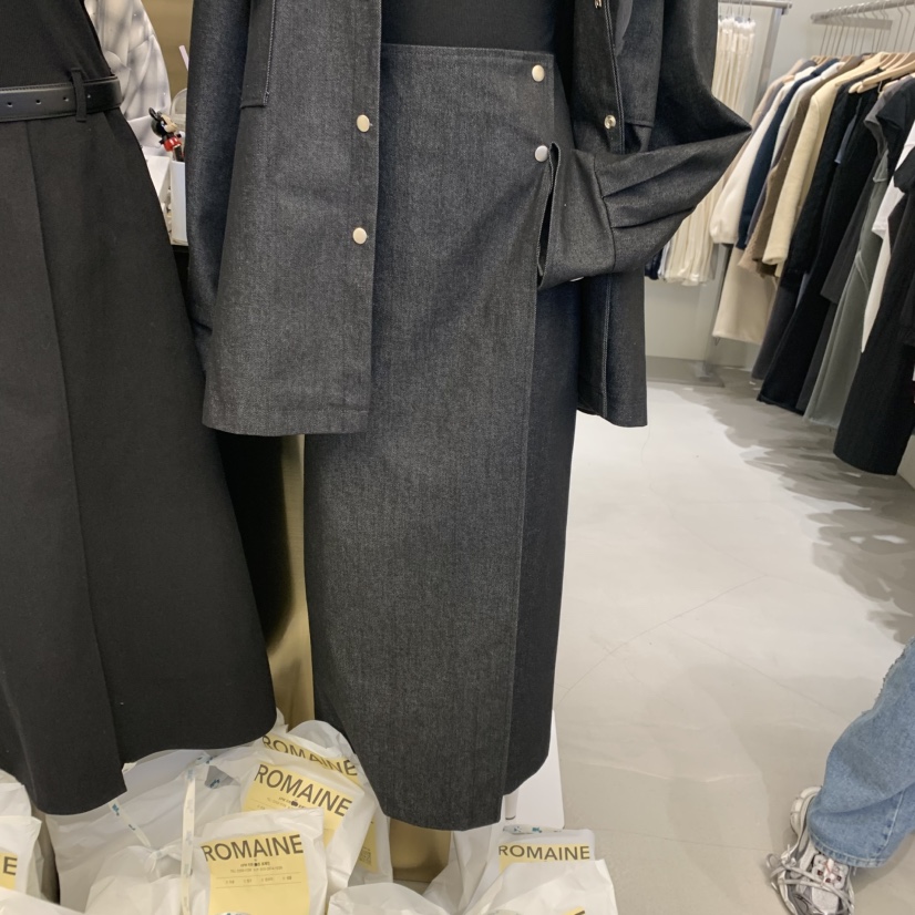 ROMAINE韓國直郵㊣東大門實拍女裝新品人氣職業半身裙中短裙ROMAINE半身裙/中短裙圖色2