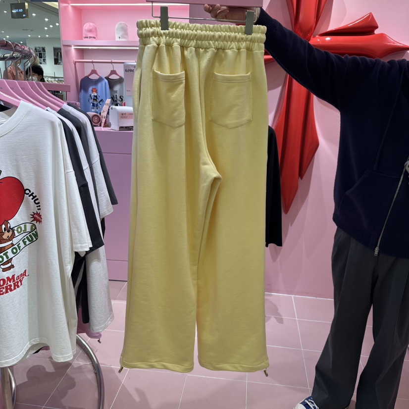 LOVE PINK韓國直郵㊣東大門實拍女裝新品職業熱賣人氣休閑褲LOVE PINK休閑褲