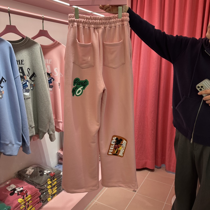 LOVE PINK韓國直郵㊣東大門實拍女裝新款時尚熱賣職業休閑褲LOVE PINK休閑褲