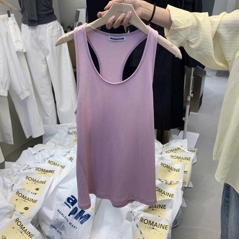 ROMAINE韓國㊣直郵東大門代購女裝新品熱賣職業25春夏吊帶背心ROMAINE吊帶/背心圖色3