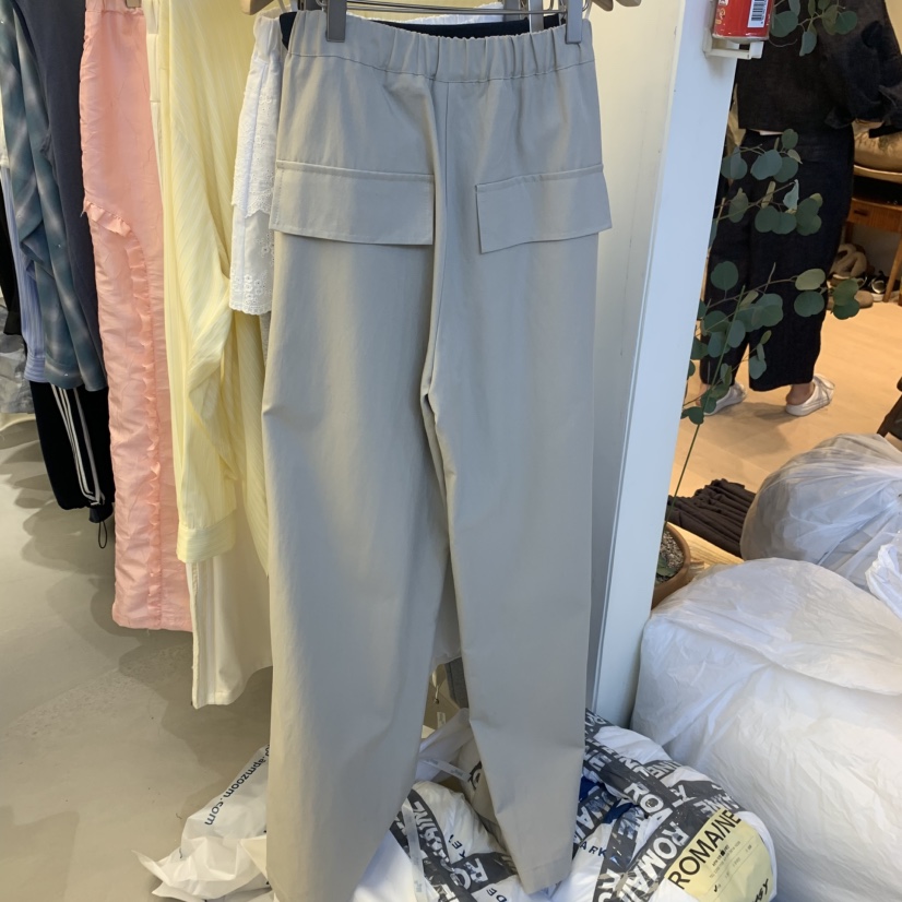ROMAINE韓國㊣直郵東大門代購女裝新品職業25春夏人氣休閑褲ROMAINE休閑褲