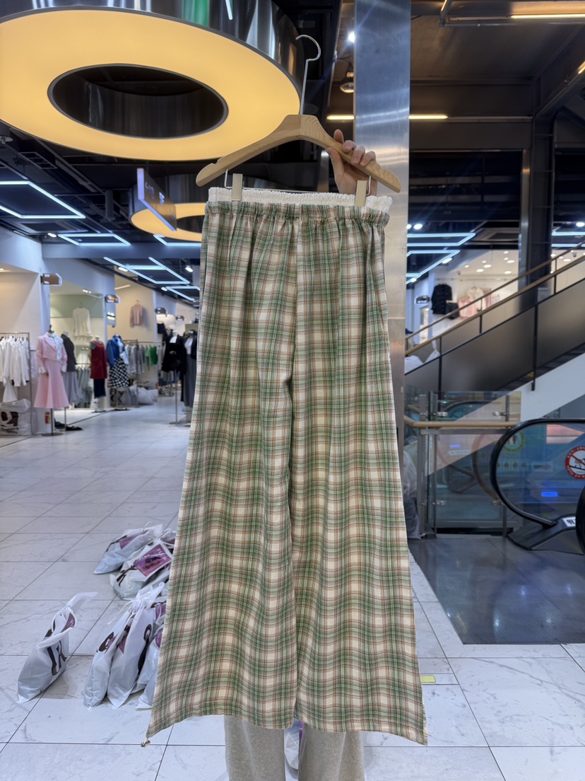 PLUM-q直郵韓國代購㊣女裝新品25春夏人氣時尚熱賣職業休閑褲PLUM休閑褲