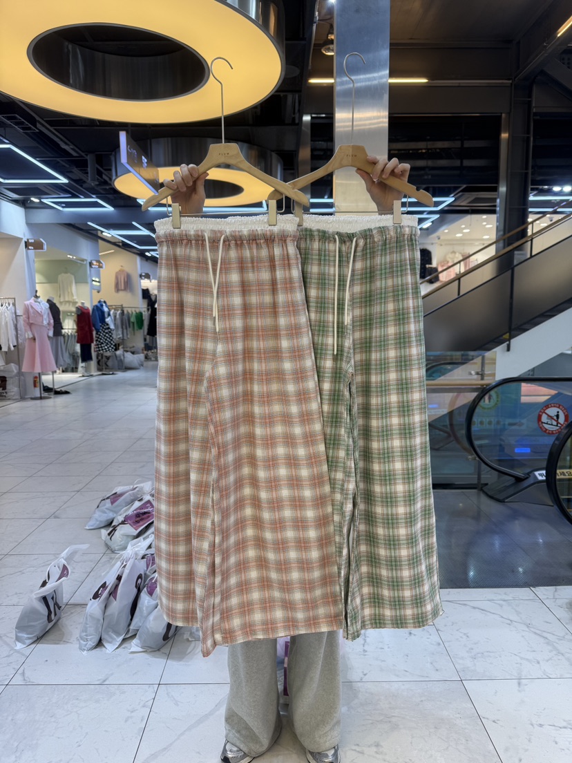 PLUM-q直郵韓國代購㊣女裝新品25春夏人氣時尚熱賣職業休閑褲PLUM休閑褲