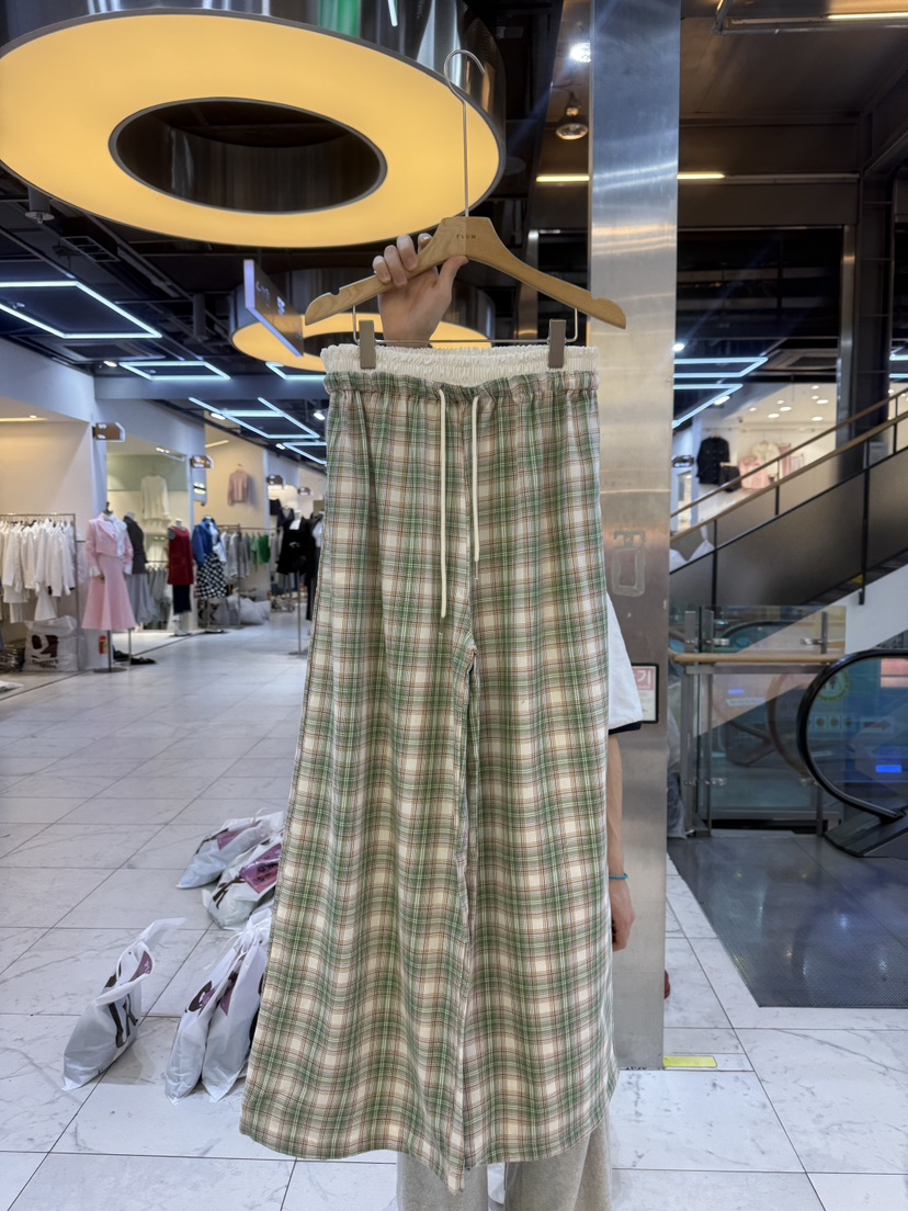PLUM-q直郵韓國代購㊣女裝新品25春夏人氣時尚熱賣職業休閑褲PLUM休閑褲圖色2