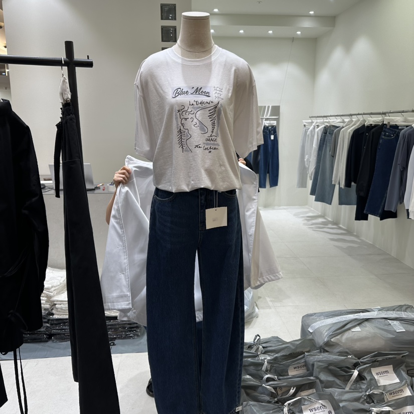 AETISANAL韓國直郵㊣女裝新款人氣休閑職業25春夏時尚熱賣T恤ARTISANALT恤