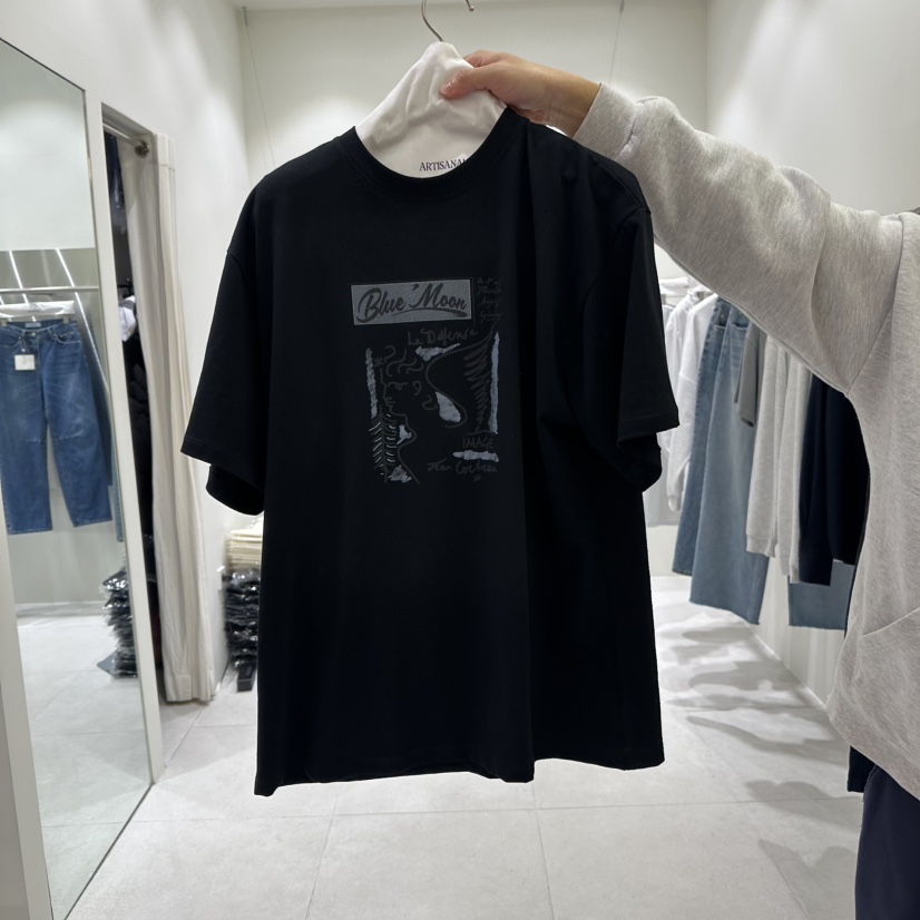 AETISANAL韓國直郵㊣女裝新款人氣休閑職業25春夏時尚熱賣T恤ARTISANALT恤圖色3