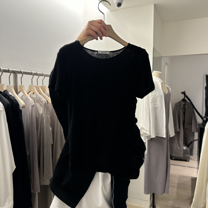 HAUTTE-P韓國直郵㊣女裝新品時尚休閑人氣職業熱賣套裝雙層HAUTTE套裝圖色2