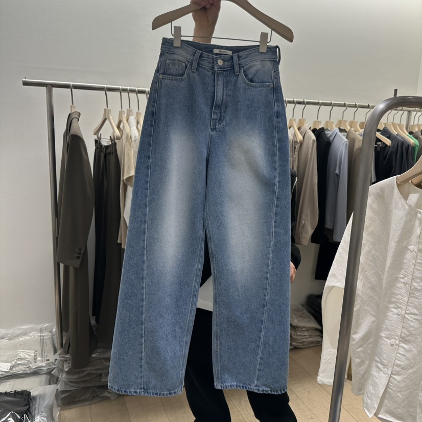 HAUTTE-P韓國㊣直郵東大門代購女裝新品休閑時尚人氣牛仔褲HAUTTE牛仔褲