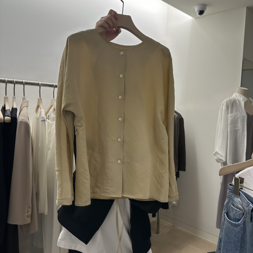 HAUTTE-P韓國㊣直郵東大門代購女裝新品時尚25春夏襯衫蕾絲衫HAUTTE襯衫/蕾絲衫圖色2