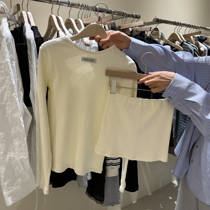 MOREMORE韓國㊣直郵東大門代購女裝新品熱賣職業休閑人氣套裝more more套裝