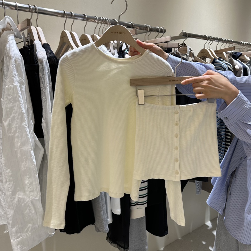 MOREMORE韓國㊣直郵東大門代購女裝新品熱賣職業休閑人氣套裝more more套裝
