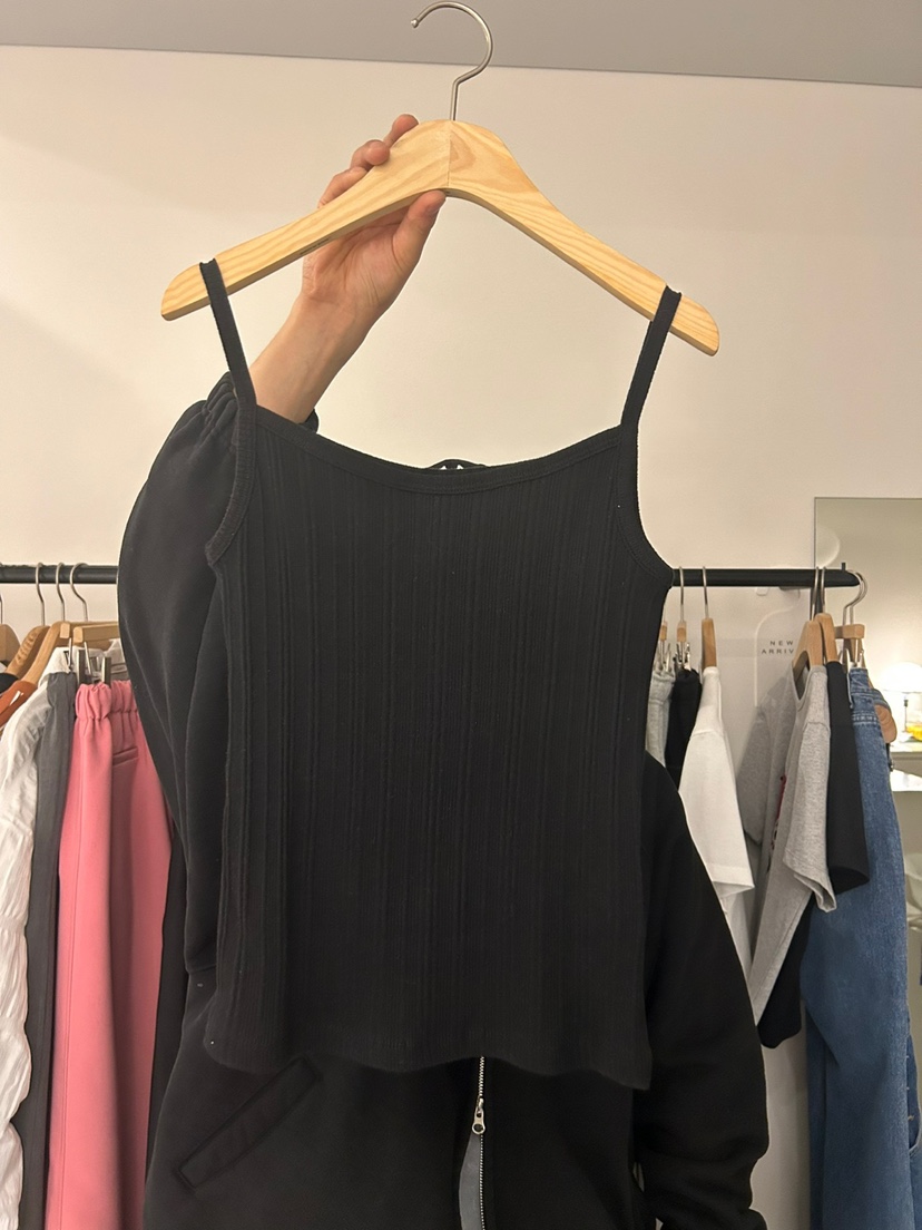 AS THOUGHT直郵韓國代購㊣女裝新品25春夏休閑人氣吊帶背心AS THOUGHT吊帶/背心圖色5