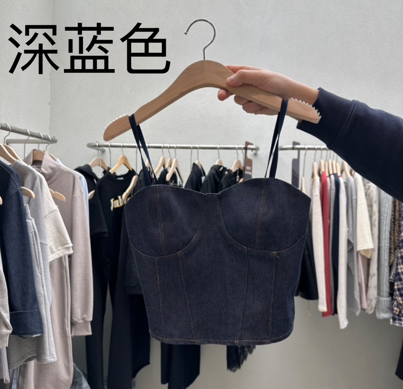 HUMMING BIRD韓國直郵㊣東大門實拍女裝新款職業休閑吊帶背心HUMMING BIRD吊帶/背心圖色2