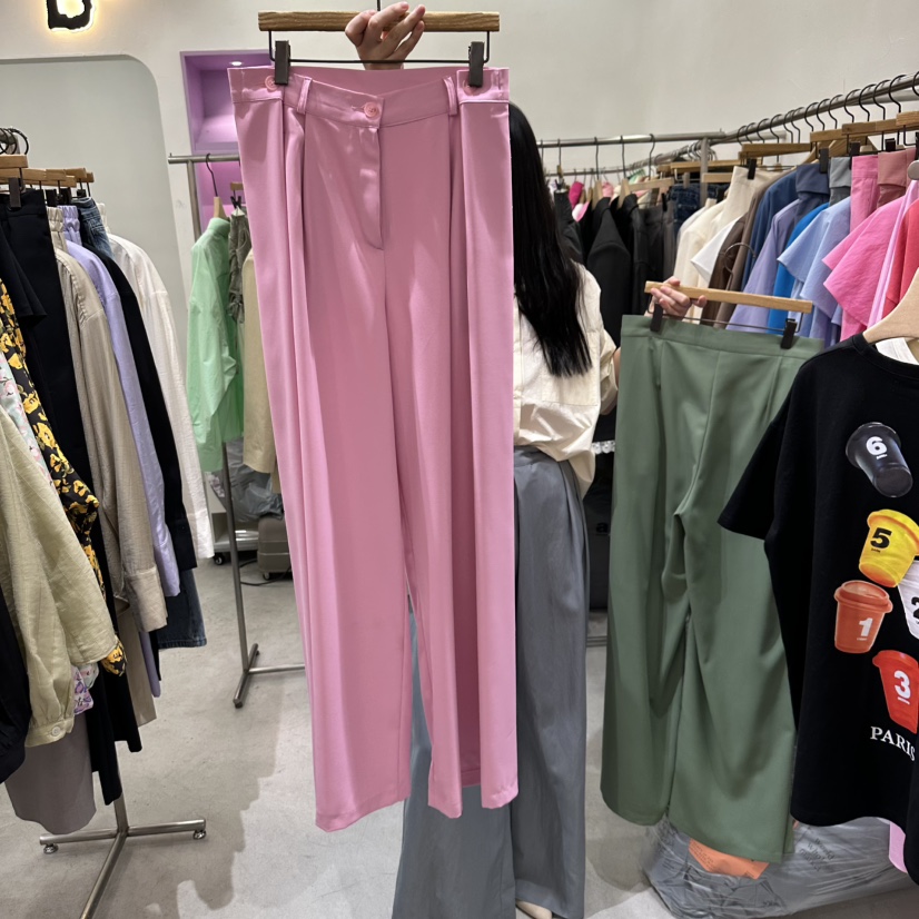 BISHOP韓國直郵㊣東大門實拍女裝新品人氣時尚休閑職業休閑褲b#/BISHOP休閑褲圖色2