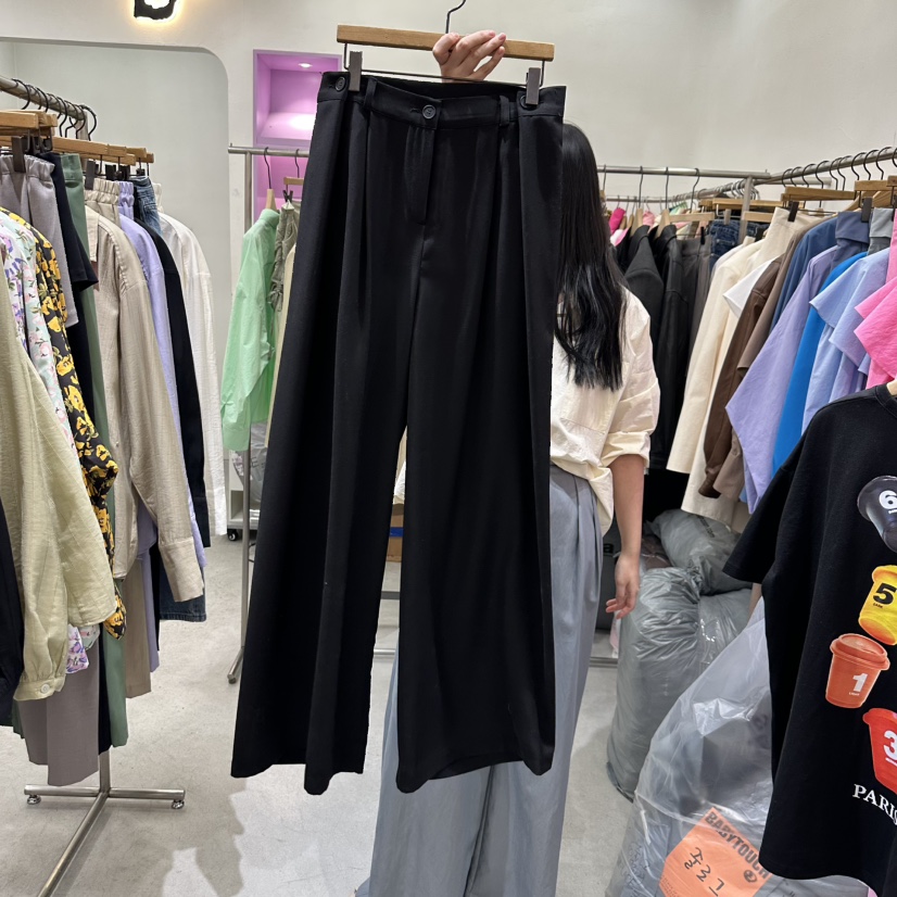 BISHOP韓國直郵㊣東大門實拍女裝新品人氣時尚休閑職業休閑褲b#/BISHOP休閑褲圖色3