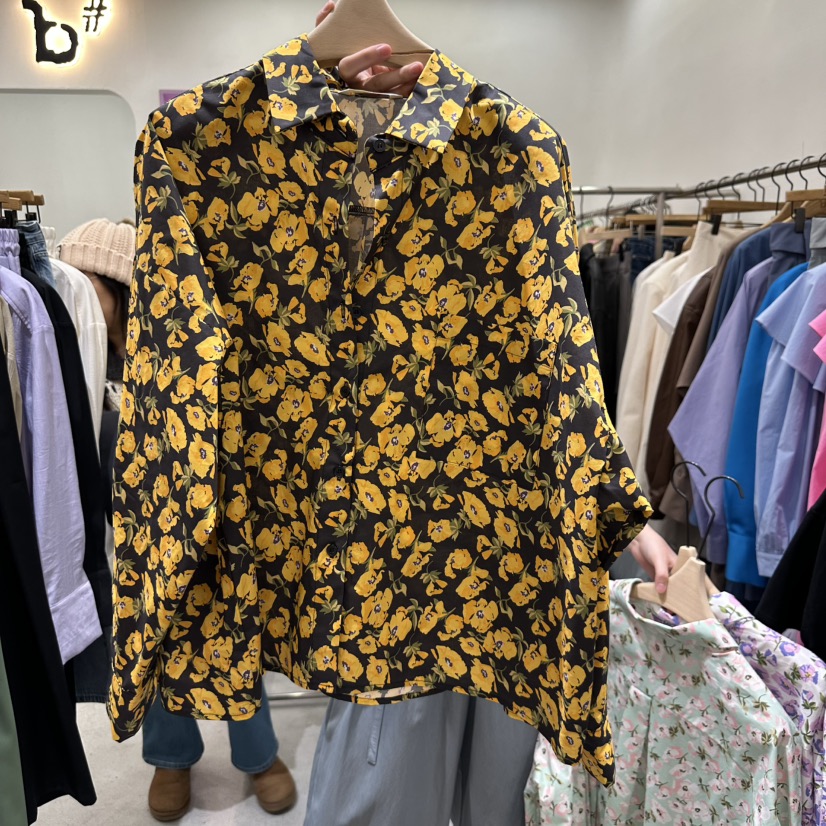 BISHOP直郵韓國代購㊣女裝新款熱賣時尚休閑職業襯衫蕾絲衫b#/BISHOP襯衫/蕾絲衫圖色3