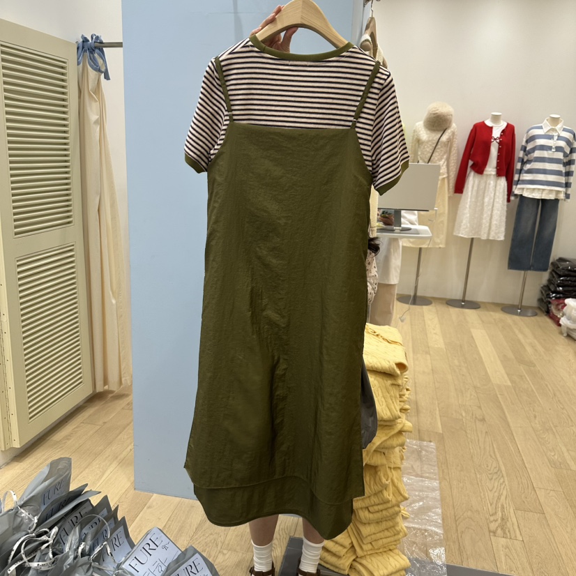 FURE韓國直郵㊣東大門實拍女裝新品25春夏人氣休閑職業連衣裙FURE連衣裙